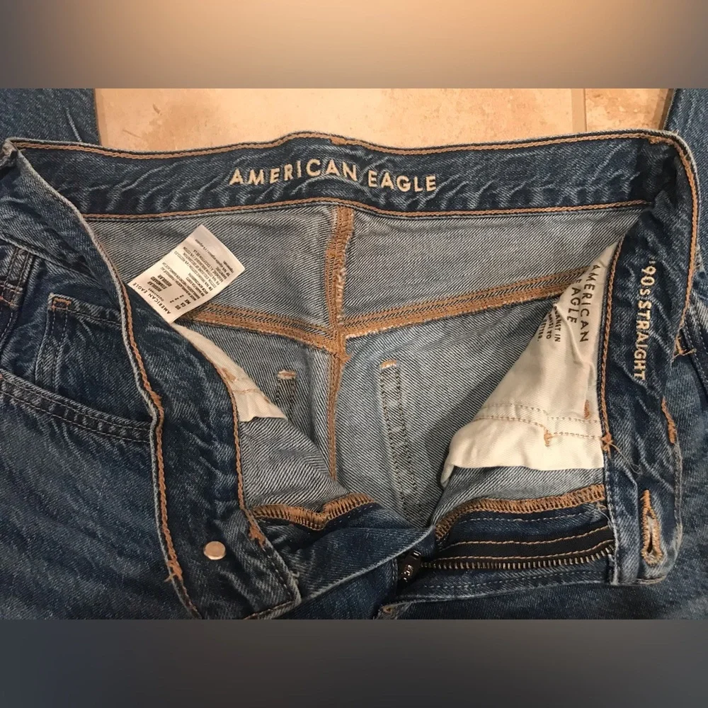 AE '90s Straight Rigid Jean (Classic Blue) - Size 2 - Picture 13 of 13